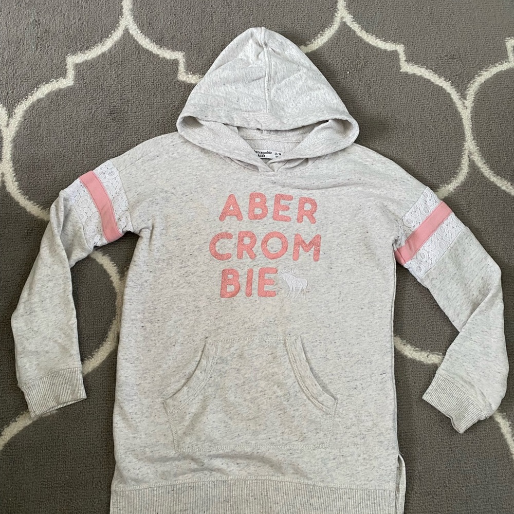 Abercrombie Gray Hoodie and VS pink hoodie